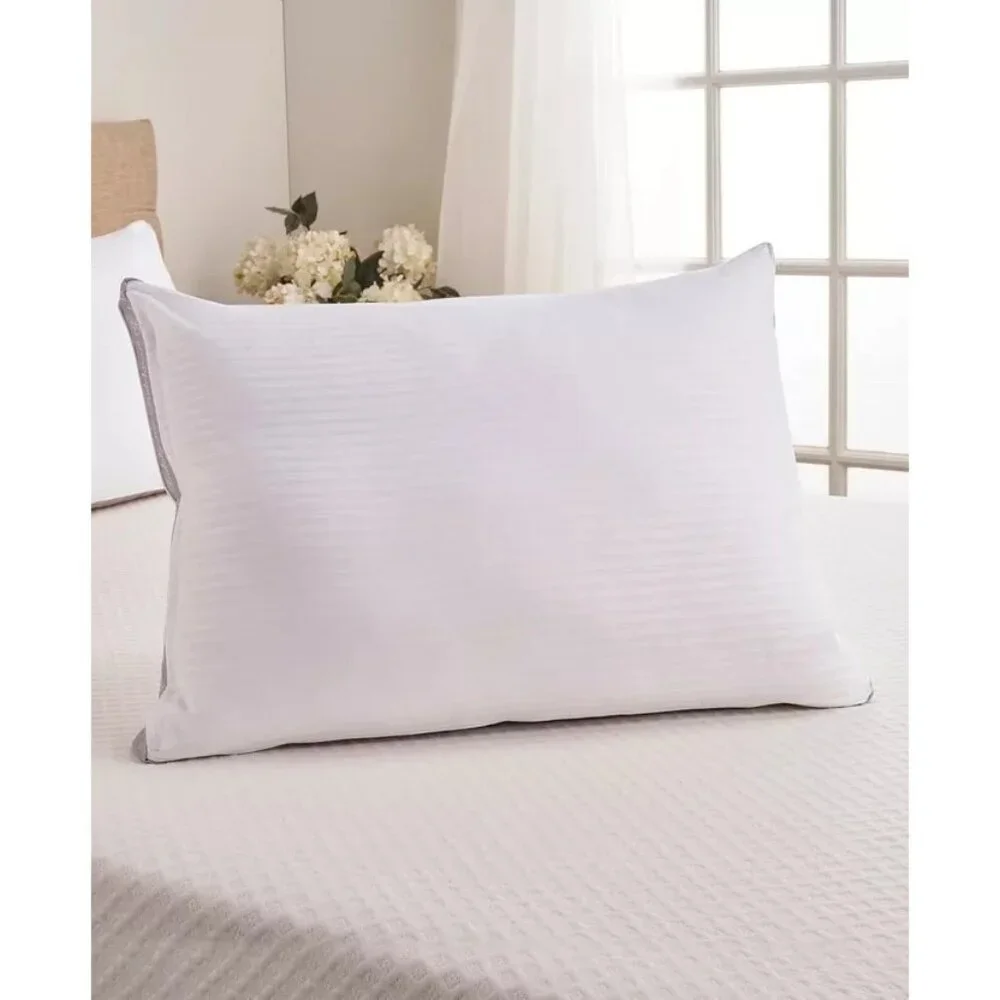 Indulgence by Isotonic 500TC Cotton Side Sleeper Pillow Std Queen MSRP $80